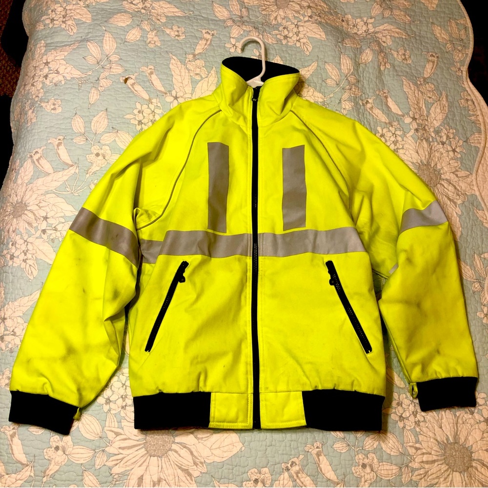 Class 2 High-Visibility Insulated Winter Jacket